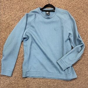 Sold Nike Men's Light Blue Crewneck Sweater